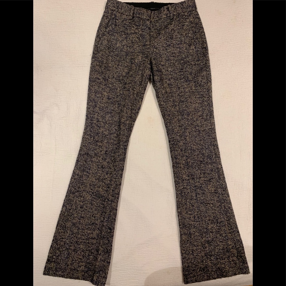 Theory Tweed flare Legs Trousers